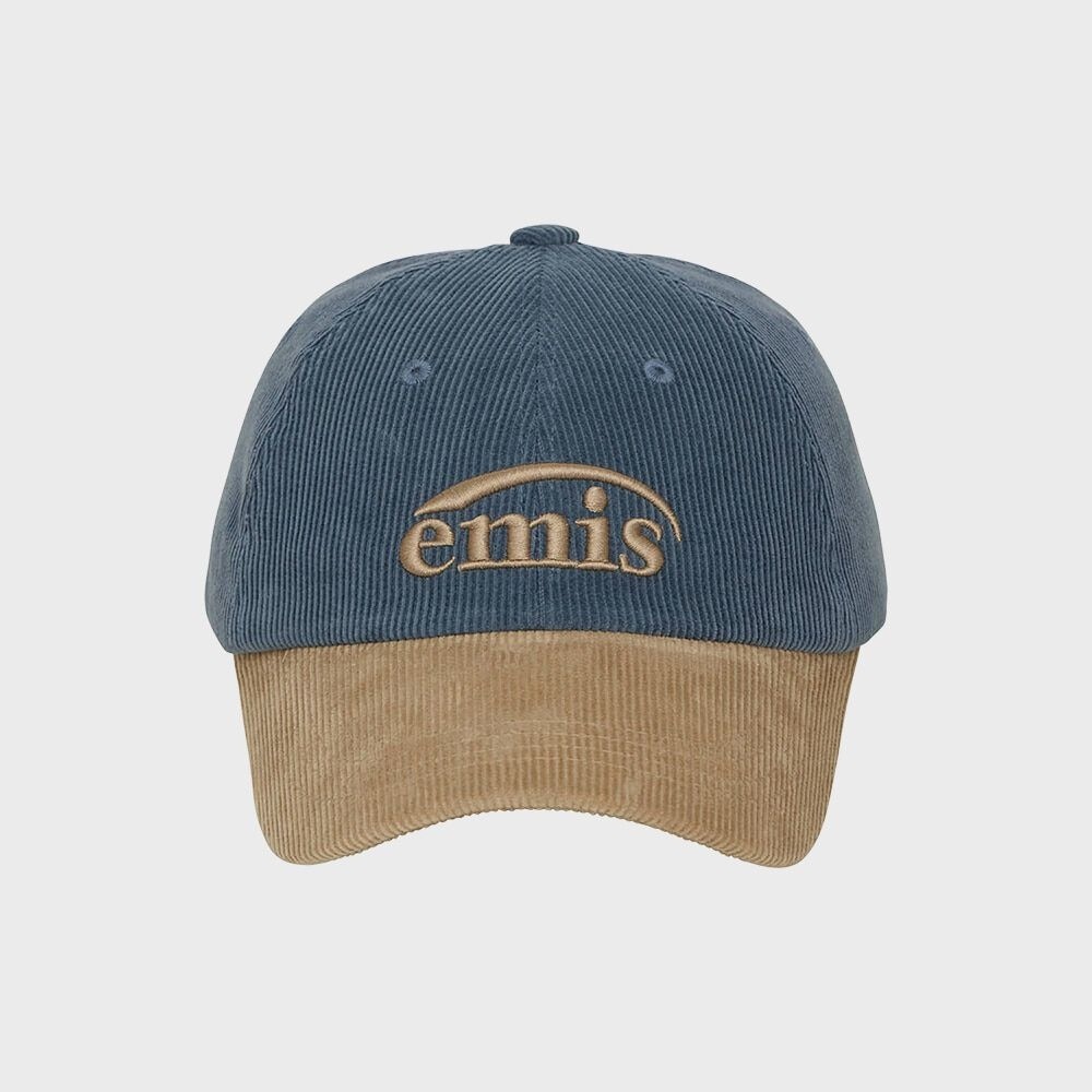 IMIS コーデュロイツートーンボールキャップ-ブルー 8,135円