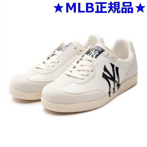 MLB公式正規品 スクイズNY (Ivory) 韓国 スニーカー チョンキー チャンキー