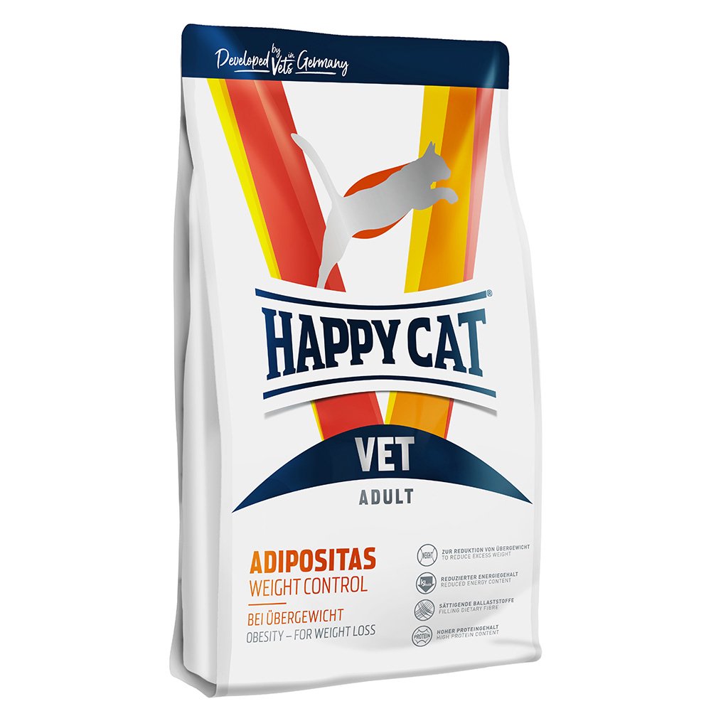 キャットフード　ＨＡＰＰＹ　ＣＡＴ　ＶＥＴ　アディポシタス（肥満ケア）　４ｋｇ　正規品　ＣＲＣ35―10―43―00―00