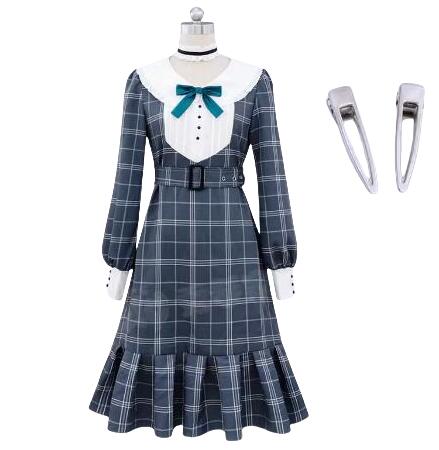 BanG Dream! Ave Mujica 若葉睦 コスプレ衣装 チェック柄ワンピース 7,191円