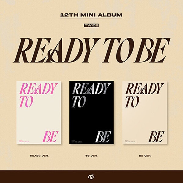 セット(先行予約+アルバム3枚+ポスター3枚+Tube) TWICE/READY TO BE(12thミニアルバム)