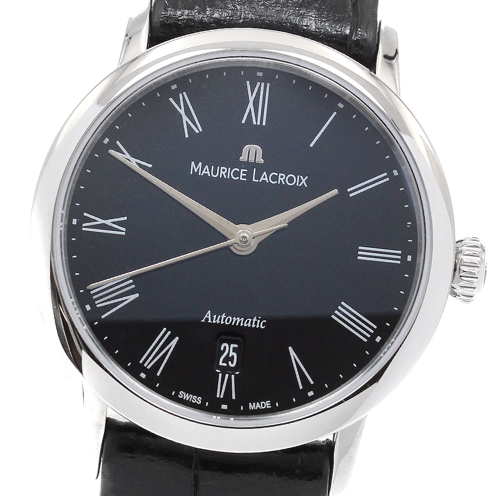 モーリスラクロア MAURICE LACROIX LC6063-SS002-310-1 レ・クラシック デイト 自動巻き レディース 良品 _935341【中古】
