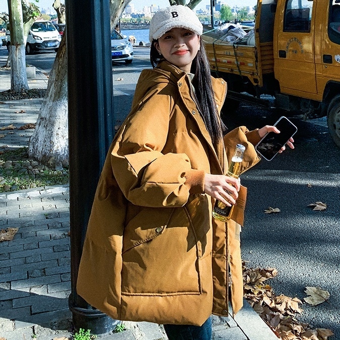 ダウンジャケット ダウンコート アウター 上着 長袖 かわいい 大人可愛い シンプル 大人 おしゃれ