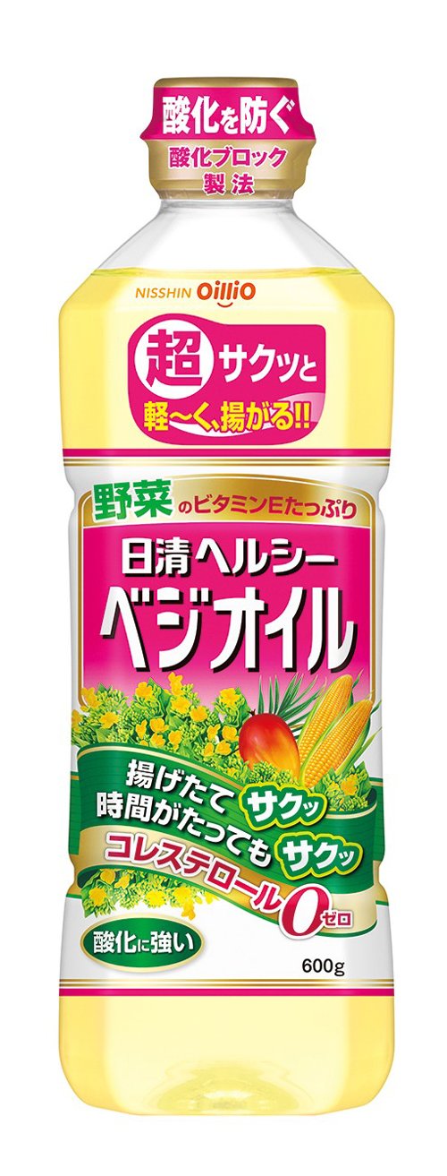 日清オイリオヘルシーベジオイル 600g×10個