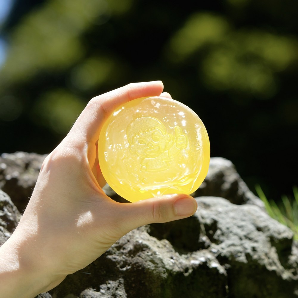 ハニートフィーフラボノイドアトー問題性肌シャワー手作り石鹸90g1個