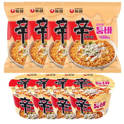 Qoo10] 辛ラーメン 韓国ラーメン 辛ラーメン トゥーンバ 4