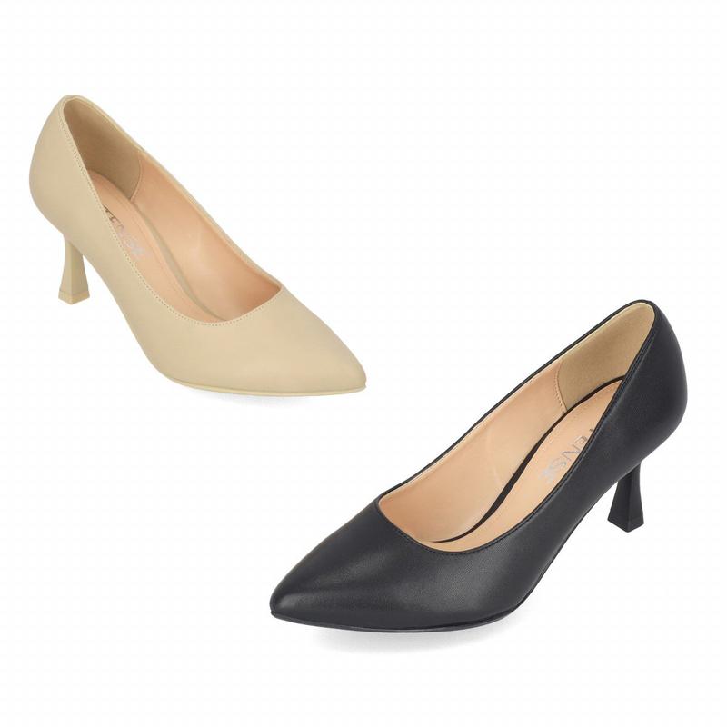 [シークレット特価] インテンス 女性 スリム スティレット パンプス 7cm LCWD72I339