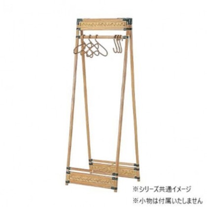 今枝商店 Romantic Rattan 籐折りたたみ式ハンガーラック W757
