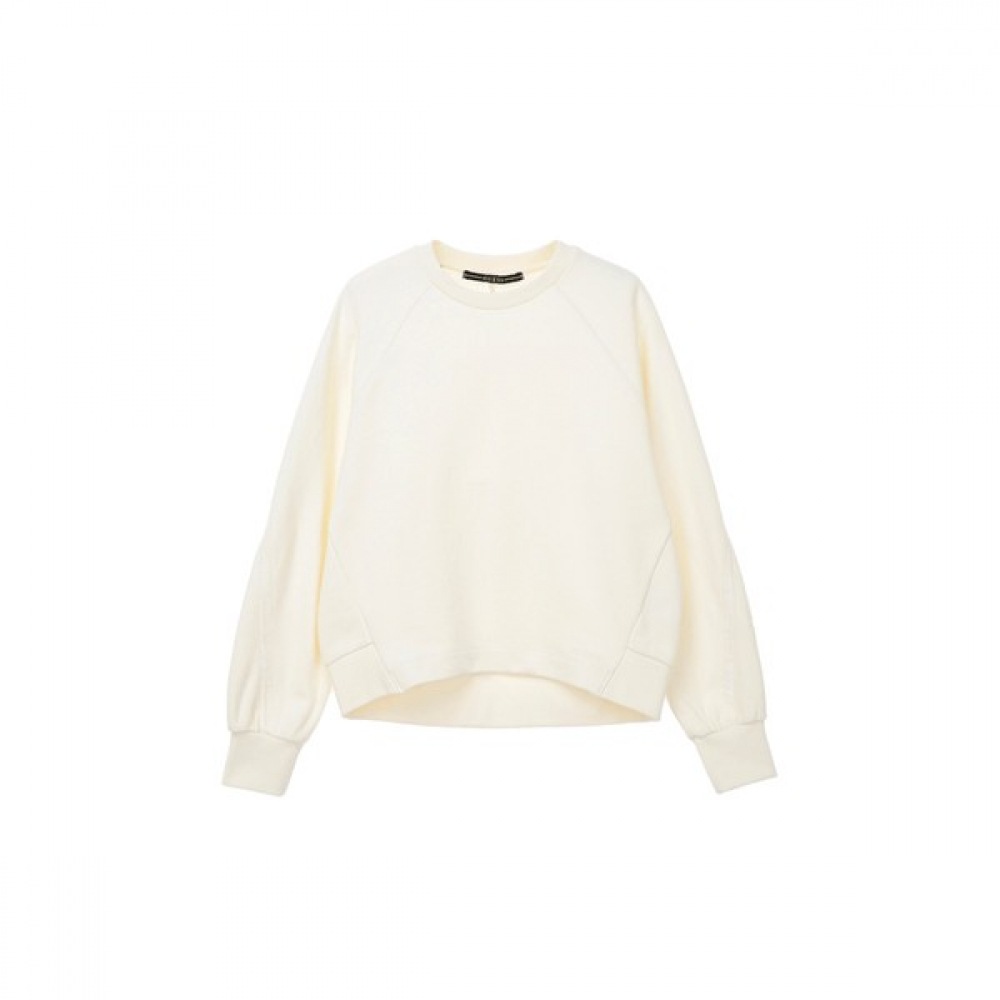 (Guess) レディーススリーブレタリングルーズフィットスウェットシャツ YM1K5411