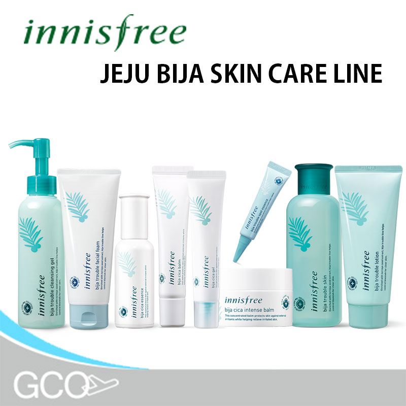 Innisfree イニスフリー Jeju Bija Skin Care Line 済州ビザスキンケア 化粧水 ローション 乳液 美容液 クリーム にきび 問題性皮膚 韓国