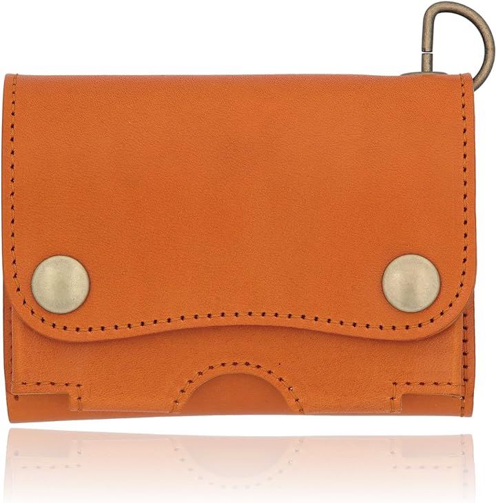トラッカーウォレット ショート 本革 三つ折り財布 栃木レザー メンズ レディース バイカーズウォレット ミニウォレット ミニ財布 小さい財布 レザーウォレット( キャメル) 5,433円