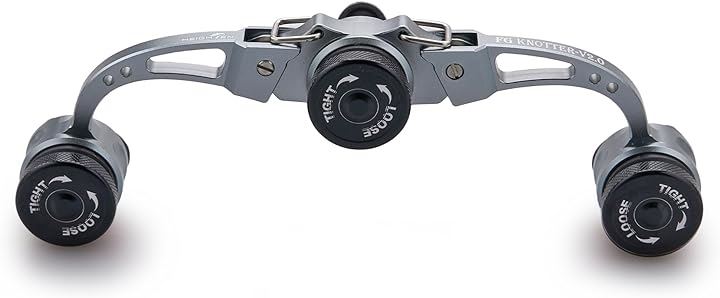 ノットアシスト 釣りライン用 ショックリーダー/PEライン結び V2.0 - 50( V2.0 - ガンメタル)