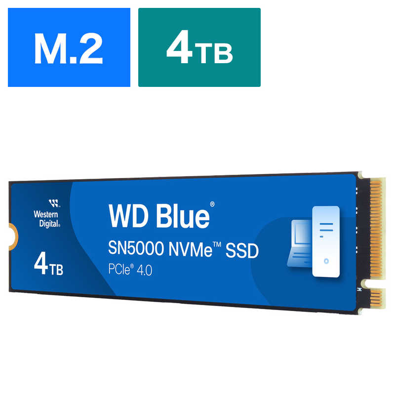 WESTERN DIGITAL　［4TB /M.2］　WDS400T4B0E