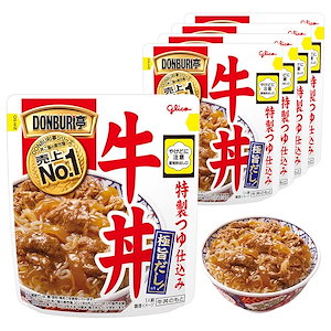 DONBURI亭 牛丼 180g×5個 江崎グリコ