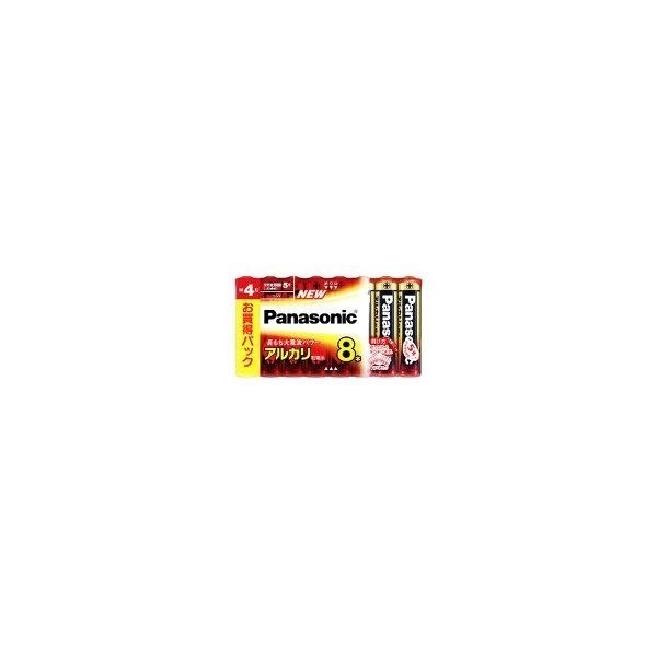 【10個セット】Panasonic パナソニック アルカリ乾電池 単4形 8個