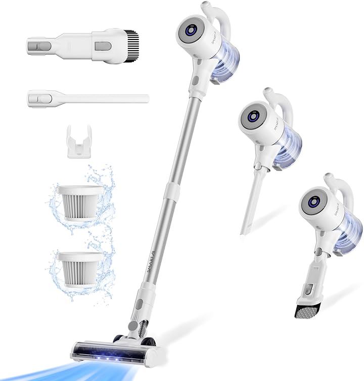 掃除機 コードレス 33000pa強力吸引 充電式 ハンディクリーナー 46分間連続稼働 軽量 10段伸縮パイプ PSE認証済 P30( P30) 6,521円