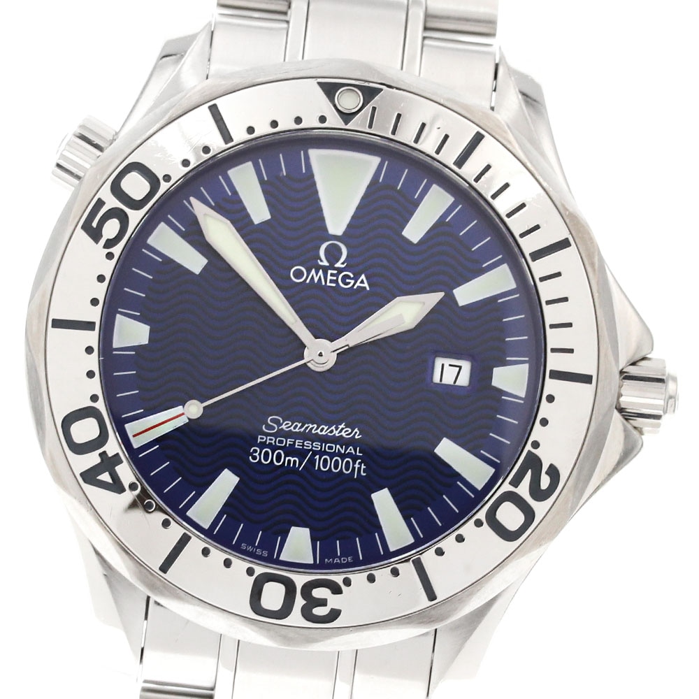 オメガ OMEGA 2265.80 シーマスター300 プロフェッショナル デイト クォーツ メンズ _860070【中古】 131,950円