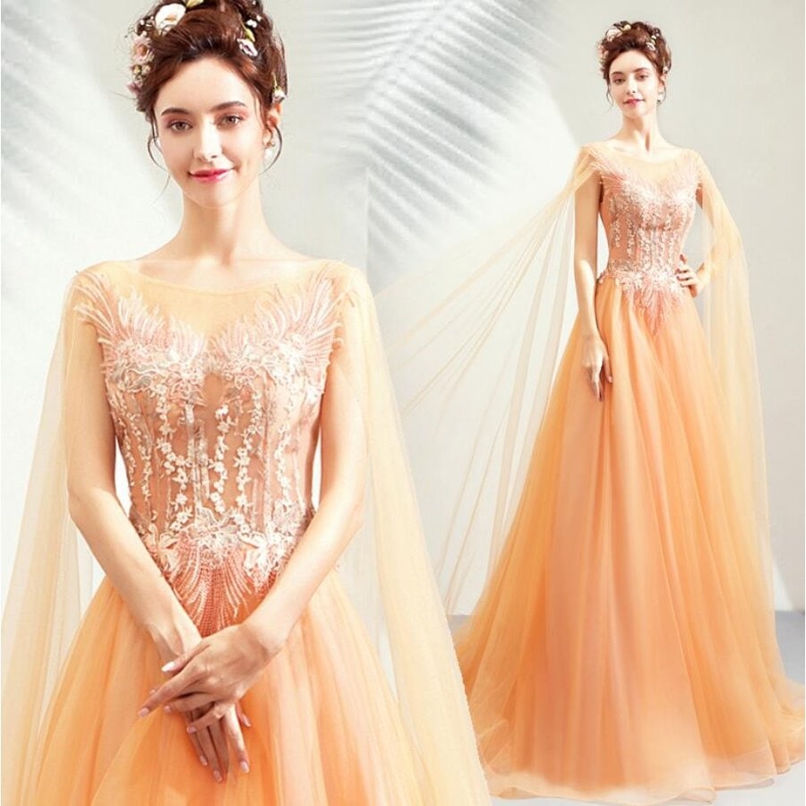 ロングドレス ウエディングドレス セクシー 上品 パーティードレス フォーマルドレス Aライン 結婚