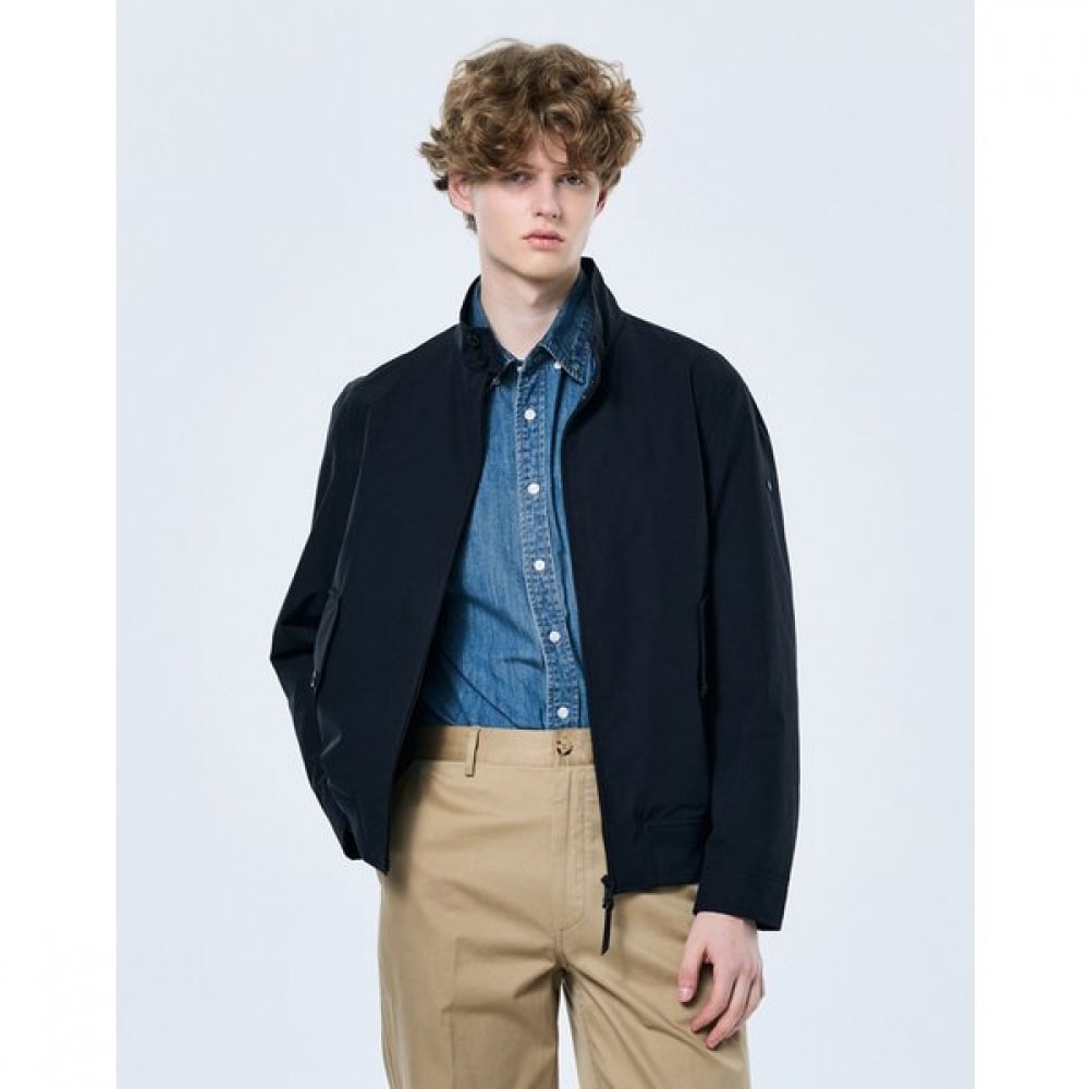 [25SS] [クラシック] ネイビーヘリントンジャケット HZJU5A201N2