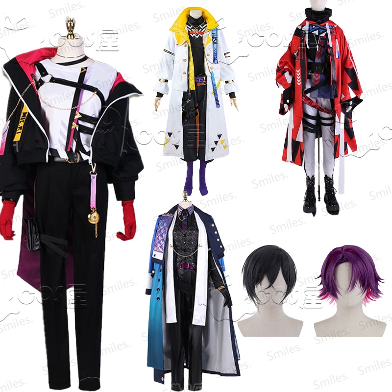 新衣装 全セット 四季凪アキラ コスプレ 衣装 渡会雲雀 風楽奏斗 セラフダズルガーデン 仮装 バーチャル vtuber ハロウィン 学園祭