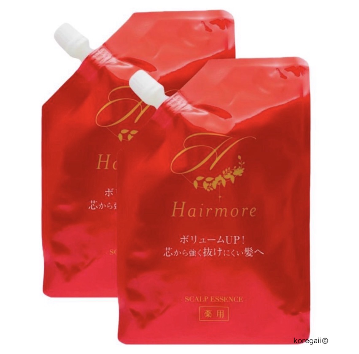 ヘアモア 育毛剤 120ml 詰め替え 2袋