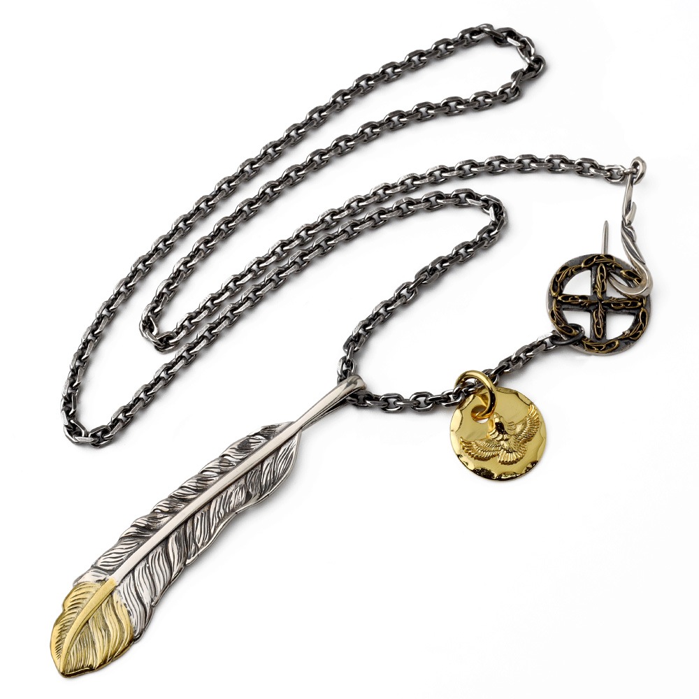 BFF 925 フェザーネックレス 先金 [bffns012]