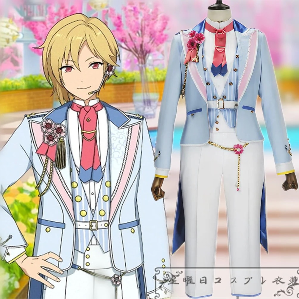 あんスタ Ra*bits 仁兎なずな 真白友也 天満光 紫之創 ハッピースプリング衣装 コスプレ衣装 コスチューム