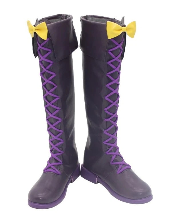 コスプレ靴 猫又おかゆ ねこまた おかゆ 下駄 シューズ 長靴 コスプレ クリスマス ハロウィン