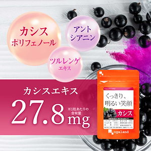 【テレビで話題】 カシス サプリ (約3ヶ月分) カシスサプリメント カシスアントシアニン アサイベリー ブルーベリー クランベリー カシスパウダー
