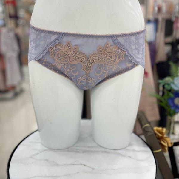 クチュールパッチ刺繍ジャガードオールレースパンティー/BP984AL MTB
