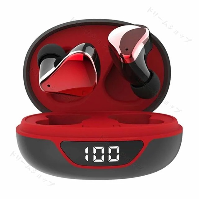【2024業界登場】Bluetooth イヤホン ワイヤレスイヤホン LEDディスプレイ残量表示 ブルート ゥースイヤホン おしゃれ 快適な装着感 自動ペアリング