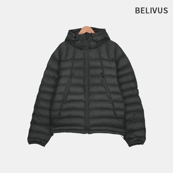 ビリバース メンズ ソフト ボリューム カラー ウェルロン フード 軽量パディング BOLD001