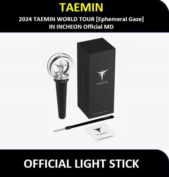 【TAEMIN】(SHINee) - (OFFICIAL LIGHT STICK) 2024 TAEMIN WORLD TOUR [Ephemeral Gaze] 公式MD