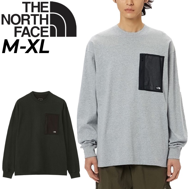長袖 Tシャツ メンズ フィールド ポケットティー キャンプ/NT62330