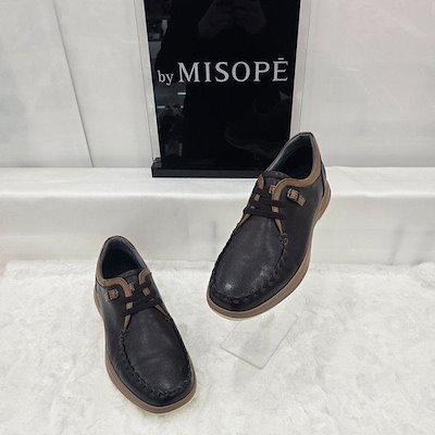 By 男性モダンカジュアルスニーカー 122HH417PF007 DBROWN 1_JJ 21,950円