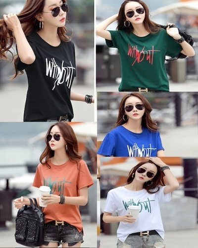 全5色 ルーズシルエットTシャツ 全5色 ルーズシルエットTシャツ