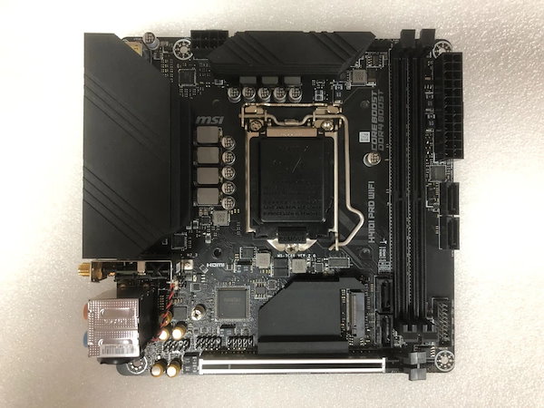 MSI H410I Pro Wi-FI Intel H410 LGA1200 DDR4 PCIe 3.0 Wi-FI Motherboard