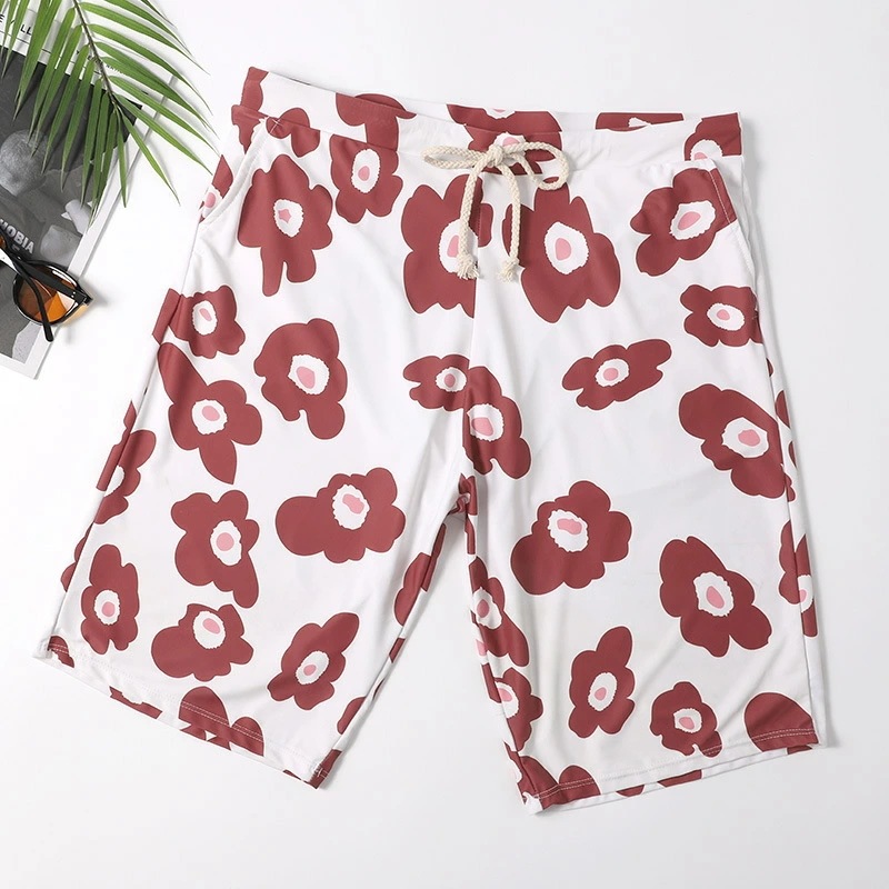 水着 ペア 男女セット タンキニ セパレート レディース メンズ パレオ付き ビキニ ブラトップ サーフパンツ 体型カバー カップル スイムウェア かわいい ミニキャミソール風 ビスチェ ハイウェスト