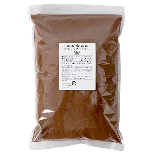 有機ココアパウダー 800g 富澤商店 ココア オーガニック 業務用 4,883円
