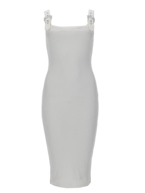 VERSACE Women Dresses 80HAO943 J0198039 White