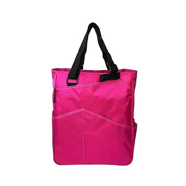 Maggie Mather Tennis Tote - Fuchsia 並行輸入品