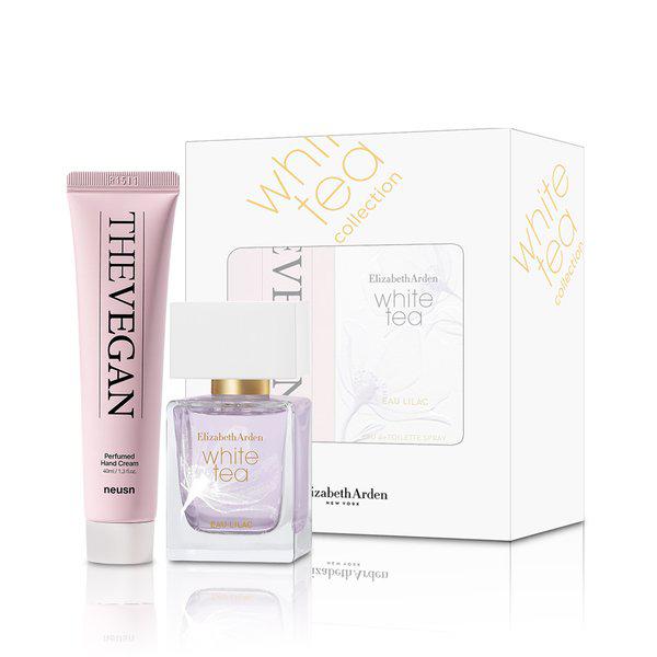 ホワイトティーオライラック EDT 30ml+ルーズンヴィーガンパフュームハンドクリーム 40ml 2種セット