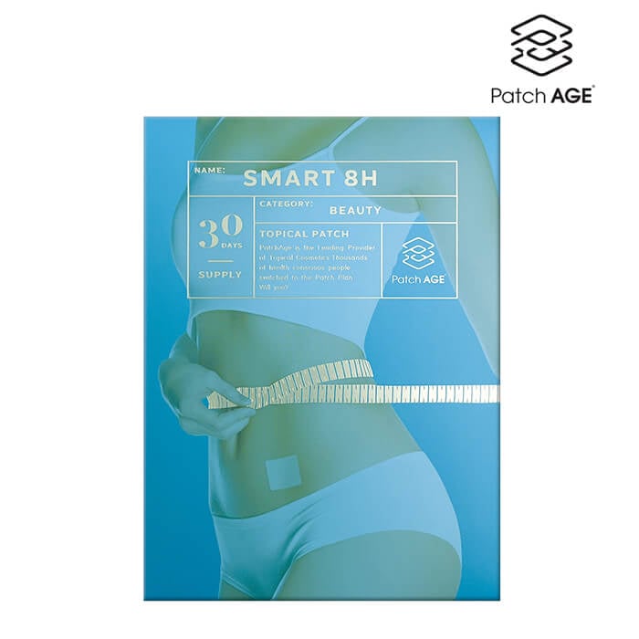 当日/翌日配送 PatchAGE SMART 8H ボディケア スマート8H 30パッチ入り パッチエイジ シート パッチ型 貼る 日本公式代理店【365日ヤマト倉庫出荷】　ネコポス便