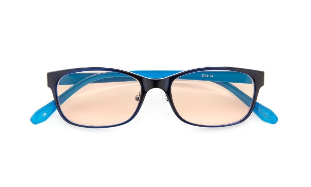 まぶしさ 眼精疲労軽減 白内障手術後 予防 眼科医推奨 医療用フィルターレンズ採用 パソコン用 サングラス メガネ 男女兼用 2744