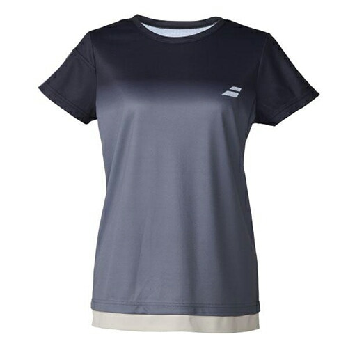 CLUB SHORT SLEEVE SHIRT テニス Tシャツ 半袖 ウィメンズ BWG6330C-BK00