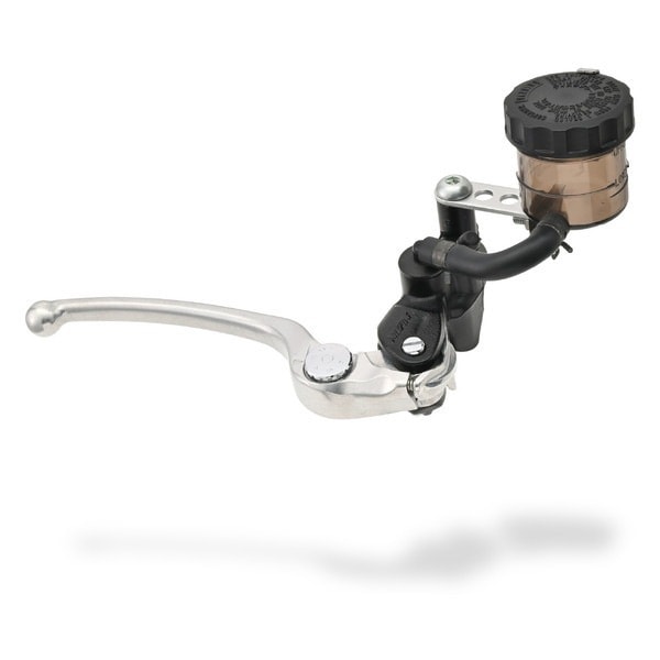 D39984 NISSIN ラジアル ブレーキマスターシリンダー 縦型5/8インチ(横型11mm - 1/2インチ相当) ブラックボディ/シルバーレバー