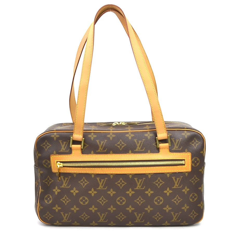 ルイ ヴィトン LOUIS VUITTON ショルダーバッグ モノグラム シテGM モノグラムキャンバス ブラウン ゴールド レディース M51181 e61662a