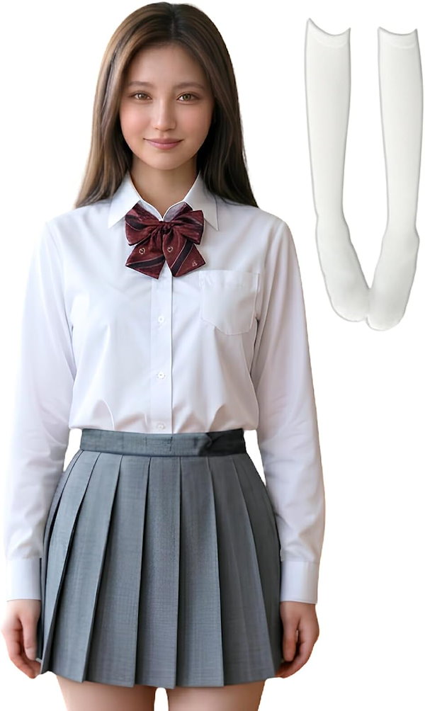 [BeLoved] 女子高生 本格制服 【制服セット/XS～2XL 】 JK 高校生 中学生 制服 セーラー服 女性 学校 学生 服 大人用 ギャル 衣装 女性用 レディース ハロウィン 人気 大きい