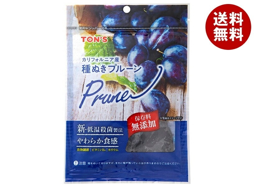東洋ナッツ カリフォルニア産 種抜きプルーン 180g×10袋入