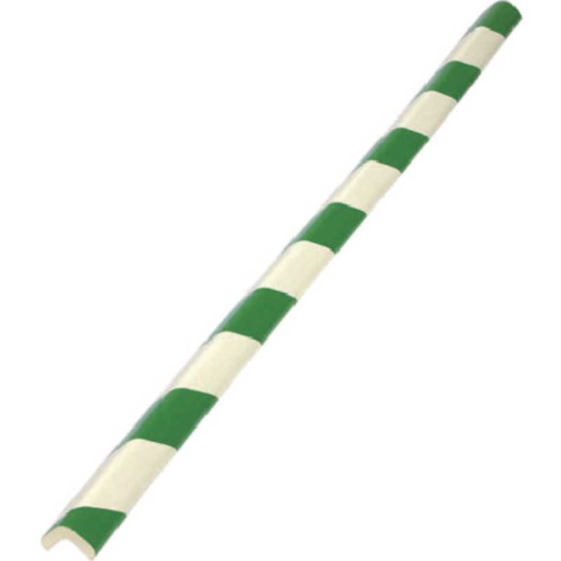 トラスコ中山　安心クッションL字型小 緑白 10本入り　T10AC102